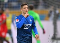 Fussball 1. Bundesliga Saison 21/22: TSG 1899 Hoffenheim - Hertha BSC Berlin