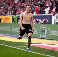 Fussball 1. Bundesliga  Saison  2025/2026  28. Spieltag SC Freiburg - FC Bayern Muenchen