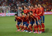 Fussball International Europameisterschaft 2012: Spanien - Frankreich