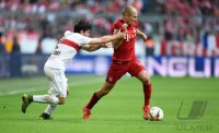 Fussball 1. Bundesliga Saison 15/16: FC Bayern Muenchen - VfB Stuttgart