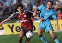 Spielszene Muenchener Derby