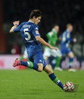 Fussball, 1. Bundesliga  Saison 2014/2015: SV Werder Bremen - VfL Wolfsburg