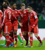 Fussball  1. Bundesliga  13/14: JUBEL FC Bayern Muenchen