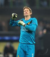 FUSSBALL  International CHL 09/10 : Edwin van der Sar  (Manu)