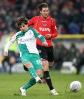 Fussball 1. Bundesliga: Hannover - Bremen