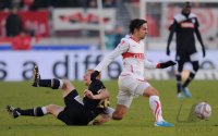 Fussball 1. Bundesliga  Saison 2010/2011:  VfB Stuttgart - TSG 1899 Hoffenheim