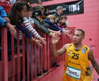 Basketball 1. Bundesliga 16/17 Hauptrunde: Walter Tigers Tuebingen - medi Bayreuth