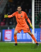 Fussball Bundesliga Saison 17/18: SV Werder Bremen - Hannover 96