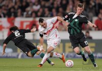 Fussball 1. Bundesliga : VfB Stuttgart - VfL Wolfsburg