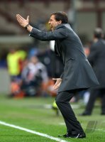 FUSSBALL SERIE A: Trainer Massimilliano Allegri (AC Mailand)