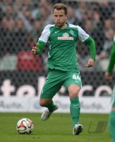 Fussball, 1. Bundesliga  Saison 2014/2015: SV Werder Bremen - Borussia Moenchengladbach