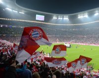 Fussball 1. Bundesliga, Saison 2012/2013:  Sven Fussball 1. Bundesliga, Saison 2012/2013:  Stadionuebersicht Allianz Arena Muenchen