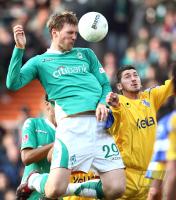 Fussball 1. Bundesliga: Bremen - Duisburg