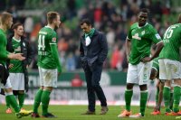 Fussball, 1. Bundesliga  Saison 2013/2014: SV Werder Bremen - VfB Stuttgart