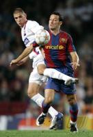 Fussball, Champions League: Barcelona - Lyon