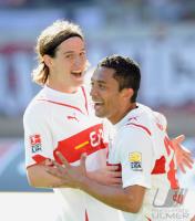 FUSSBALL, 1. BUNDESLIGA:  Stuttgart - Freiburg