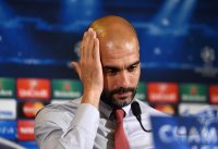 Fussball CHL  Saison 2014/2015: Trainer Pep Guardiola (FC Bayern Muenchen)