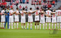 Fussball 1. Bundesliga Saison 21/22: FC Bayern Muenchen -  1. FC Koeln