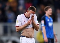 Fussball 1. Bundesliga Saison 2016/2017: TSG 1899 Hoffenheim - FC Bayern Muenchen