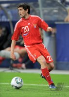 Fussball International Testspiel: Yury Zhirkov (Russland)