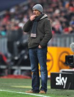 Fussball 1. Bundesliga : Trainer Holger Stanislawski (FC St. Pauli)