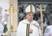 Vatikan, Rom Ostermesse 2024 Papst Franziskus I.