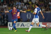 Fussball UEFA SUPER CUP 2011: FC Barcelona - FC Porto