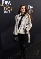 Fussball International  FIFA Ballon d Or 2012: Lothar Matthaeus (Deutschland) mit Anastasia