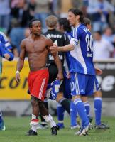 FUSSBALL 1. BUNDESLIGA: Bayern Muenchen - Schalke