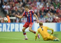 Fussball CHL  Saison 2014/2015: FC Bayern Muenchen - Manchester City