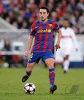 FUSSBALL  International CHL 09/10 : Xavi Hernandez (Barca)