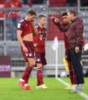 Fussball 1. Bundesliga Saison 21/22: FC Bayern Muenchen -  Hertha BSC Berlin