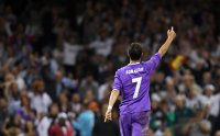 Fussball Champions League Finale 2017: JUBEL Cristiano Ronaldo (Real Madrid)