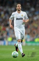 FUSSBALL  CHL  Saison 2011/2012: Gonzalo Higuain (Real Madrid)