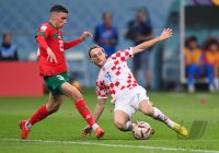 FUSSBALL WM 2022 Spiel um Platz 3: Kroatien - Marokko