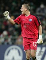 Fussball 1. Bundesliga: Bremen - Hamburg, Jubel Kirchstein