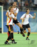 HOCKEY  Olympia 2008  Peking  Finale Deutschland - Spanien