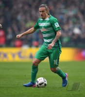 Fussball Bundesliga Saison 16/17: SV Werder Bremen - Borussia Moenchengladbach