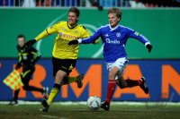 Fussball DFB Pokal, Saison 2011/2012, Viertelfinale: Kiel - Dortmund