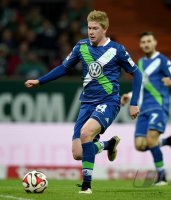 Fussball, 1. Bundesliga  Saison 2014/2015: SV Werder Bremen - VfL Wolfsburg