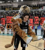 Basketball  1. Bundesliga  09/10  Walter Tigers Tuebingen - Deutsche Bank Skyliners