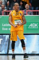 Basketball 1. Bundesliga 15/16 Hauptrunde: Walter Tigers Tuebingen - MHP RIESEN Ludwigsburg