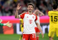Fussball 1. Bundesliga 23/24: FC Bayern Muenchen - Borussia Dortmund