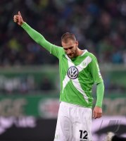 Fussball, 1. Bundesliga  Saison 2014/2015: VfL Wolfsburg - SC Freiburg