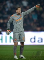 FUSSBALL SERIE A:  Julio Sergio  (AS Rom)