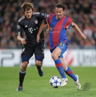 Fussball Champions League  Saison 2010/2011: FC Basel - FC Bayern  Muenchen