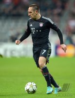 Fussball CHL&Atilde; Saison 12/13:  Franck Ribery (FC Bayern Muenchen)