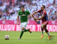 Fussball 1. Bundesliga Saison 14/15: FC Bayern Muenchen - Werder Bremen