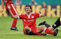Fussball DFB Pokal : Enttaeuschung Mario Gomez  (FCB)