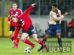Fussball UCL: Leverkusen - Barcelona,  Zweikampf